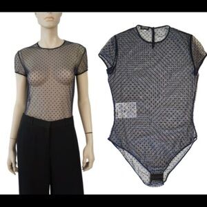 Vintage GIORGIO ARMANI BLACK LABEL Bodysuit